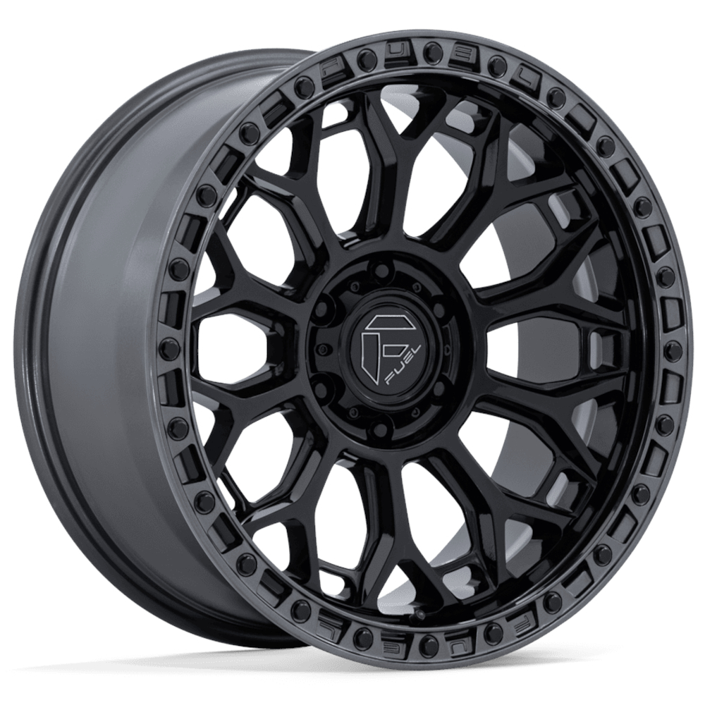 Black Gray Fuel Talon Wheels