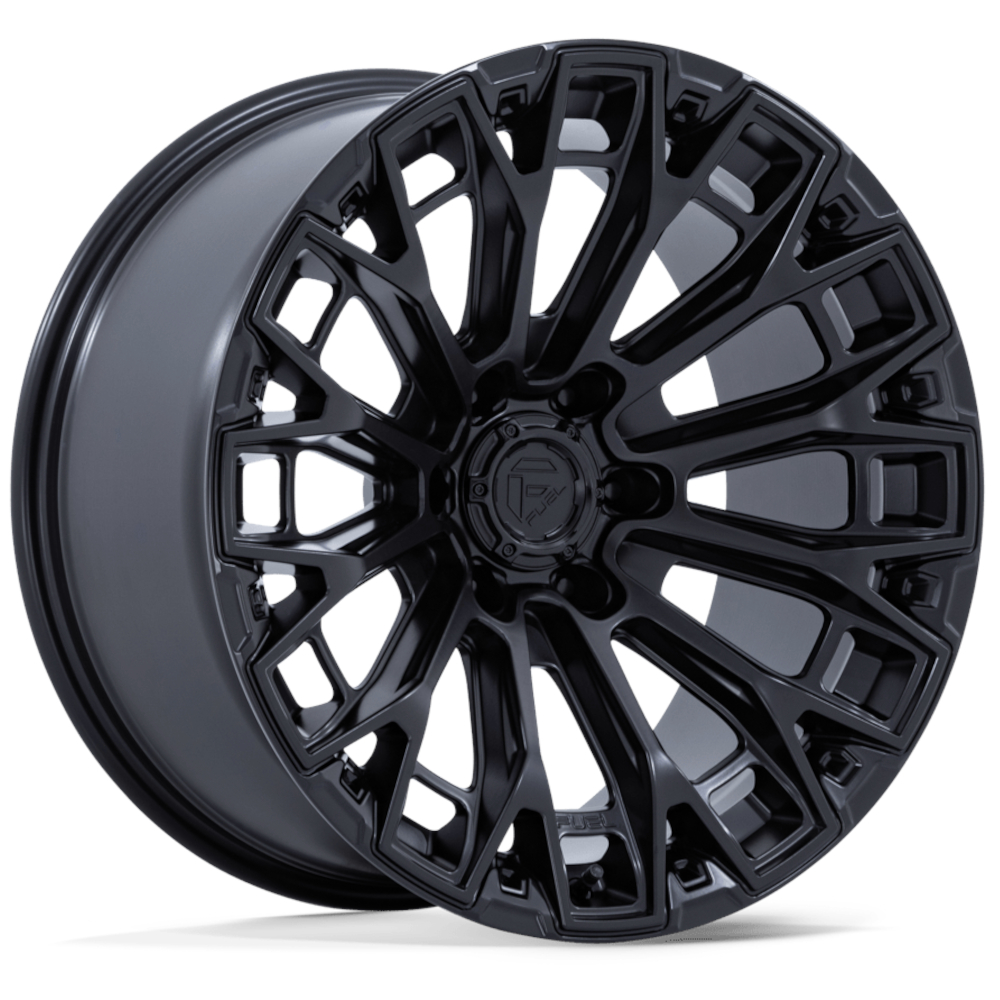 Matte Black Fuel Trax Wheels