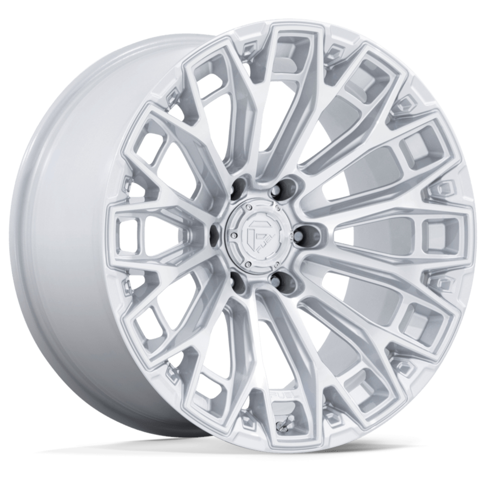 Silver Machined Fuel Trax Wheels