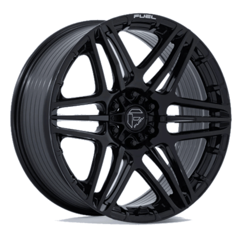 Gloss Black Fuel Weapon Wheels