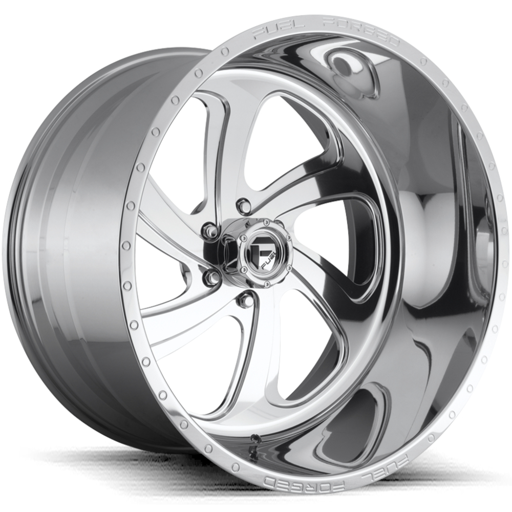 Polished Fuel Forged FF12 Wheels