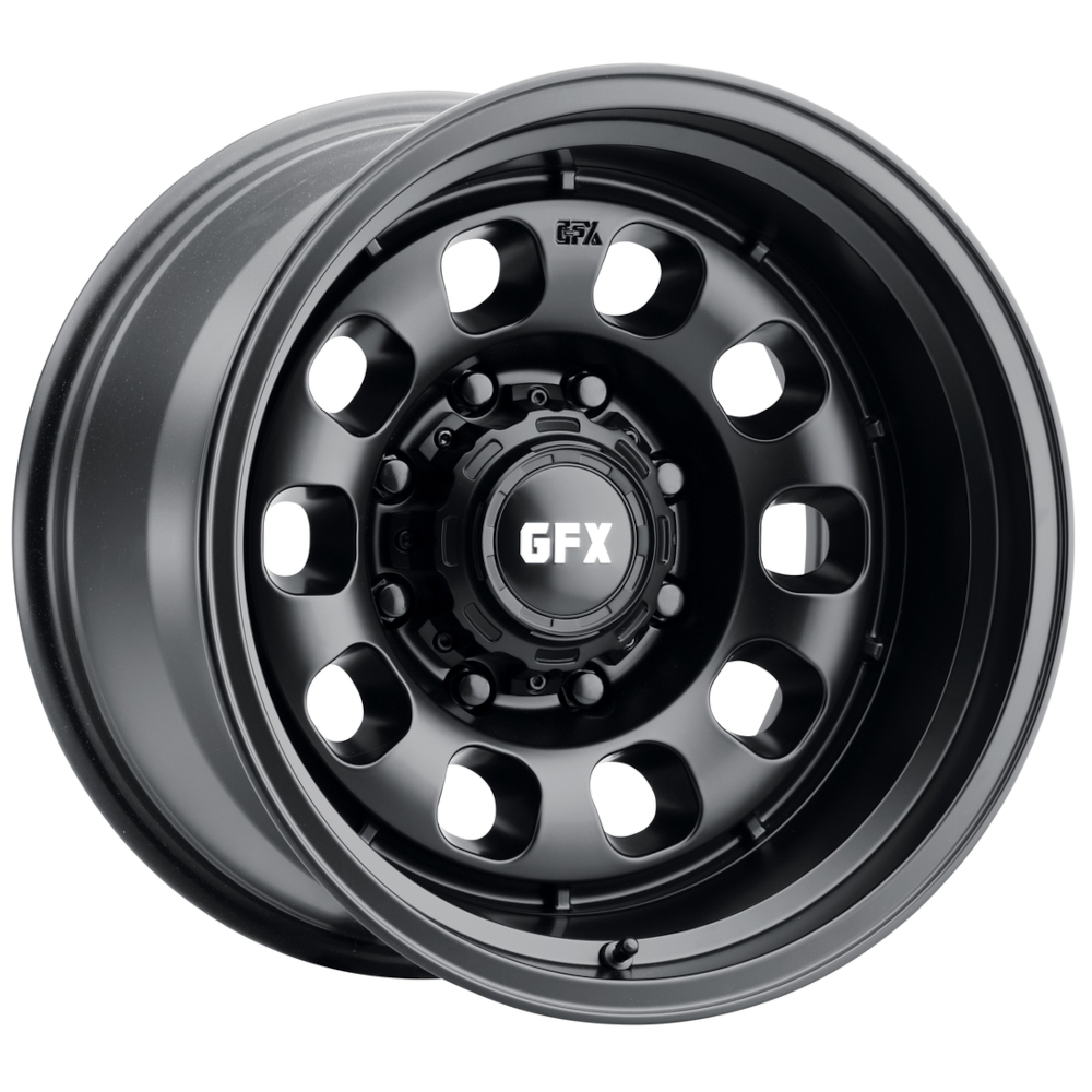 Matte Black G-FX TR-35 Wheels