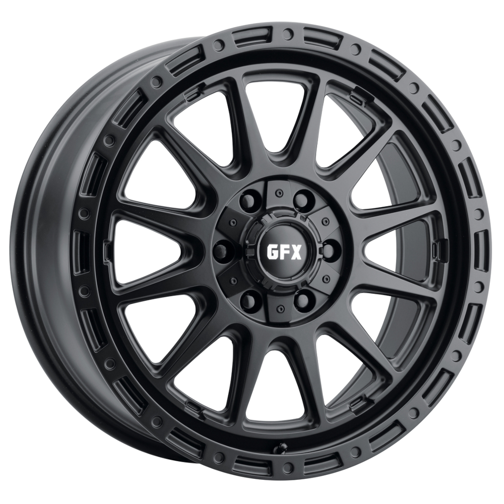 Matte Black G-FX TR-38 Wheels