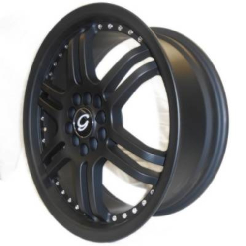 Matte Black G-Line G602 Wheels