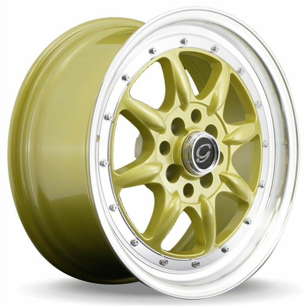 Gold Polished G-Line G8009 Wheels