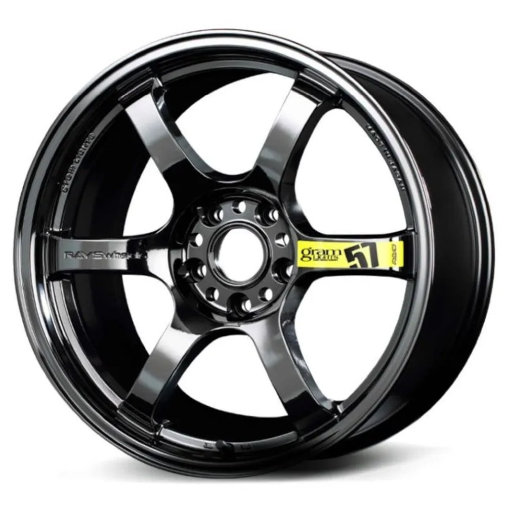 Black Metal Coat Gram Lights 57DR Limited Wheels