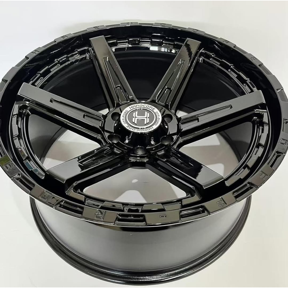 Gloss Black Hardcore Offroad HC107 Wheels