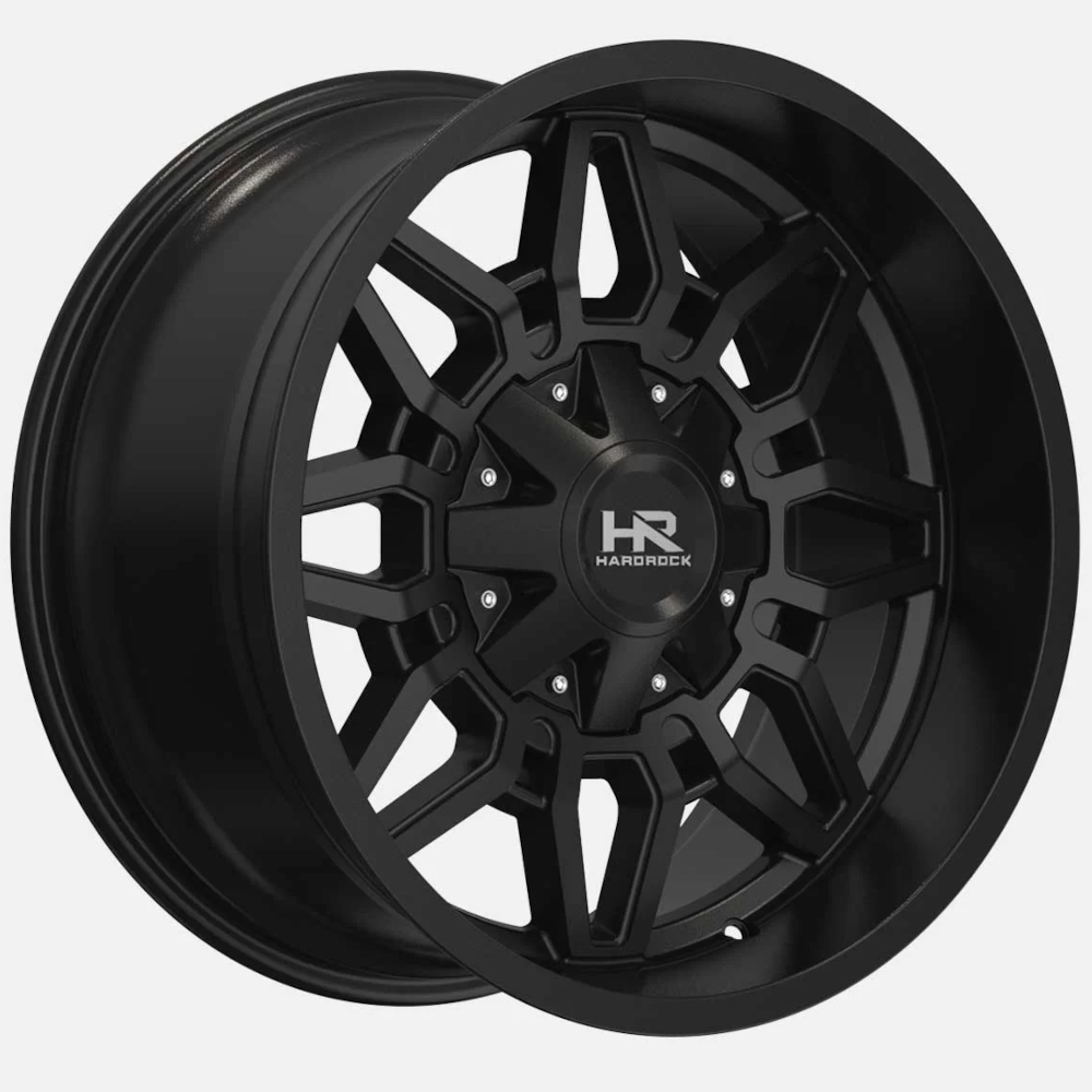 Gloss Black Hardrock Striker Wheels