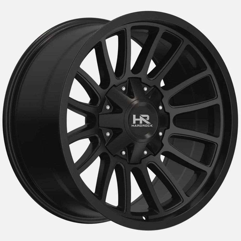 Gloss Black Hardrock Tactical Wheels