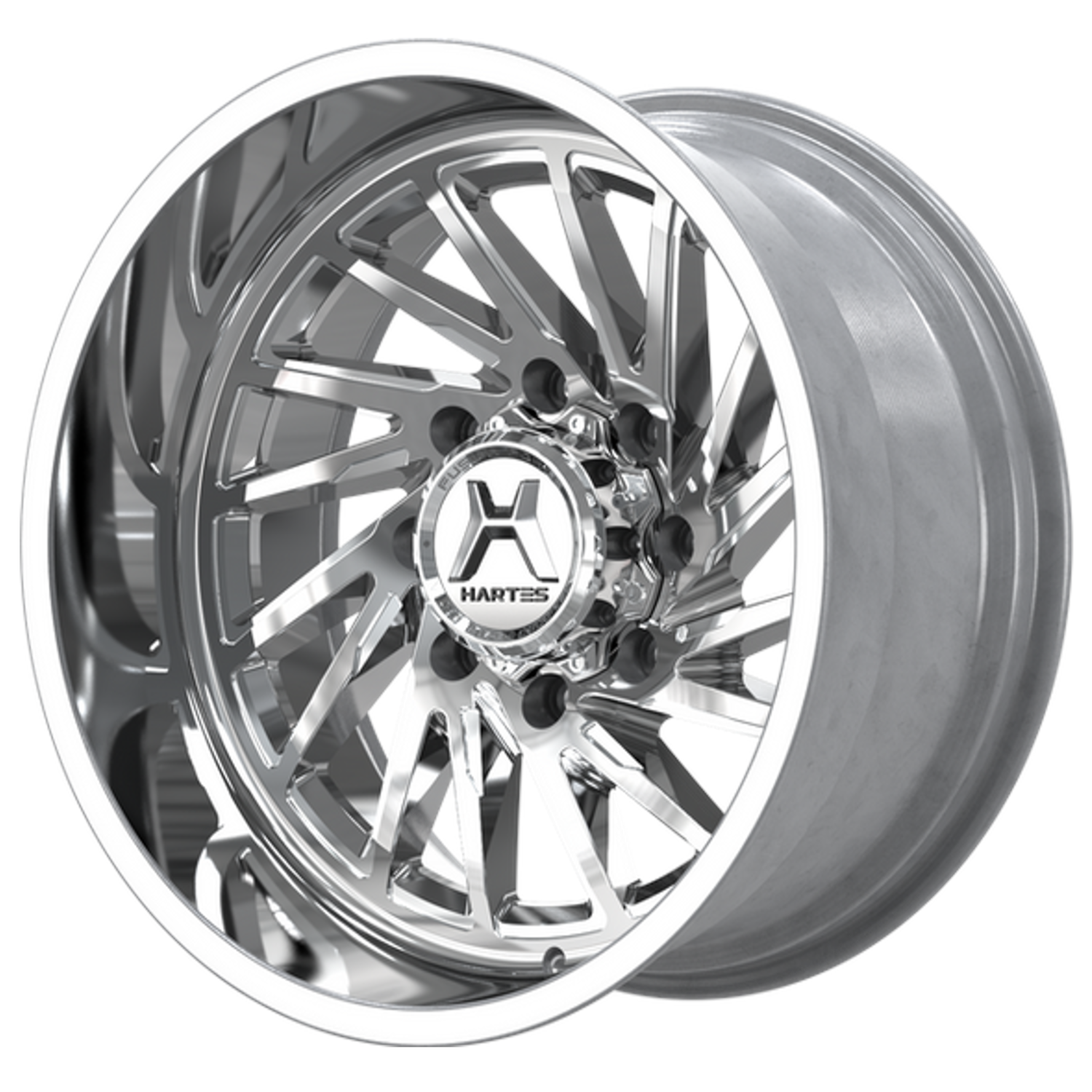 Polished Hartes Metal Offroad Excalibur Wheels