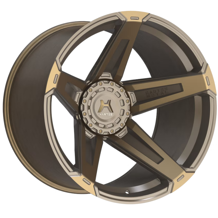 Satin Bronze Hartes Metal Offroad Patriot Wheels