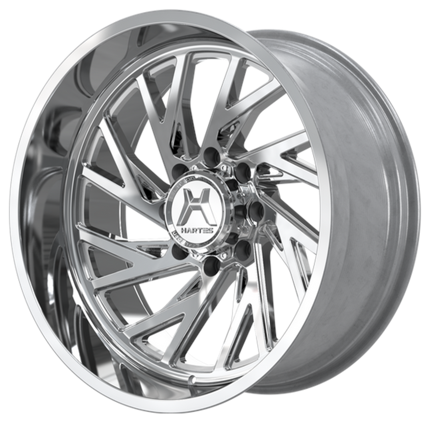 Polished Hartes Metal Offroad Stormbreaker Wheels