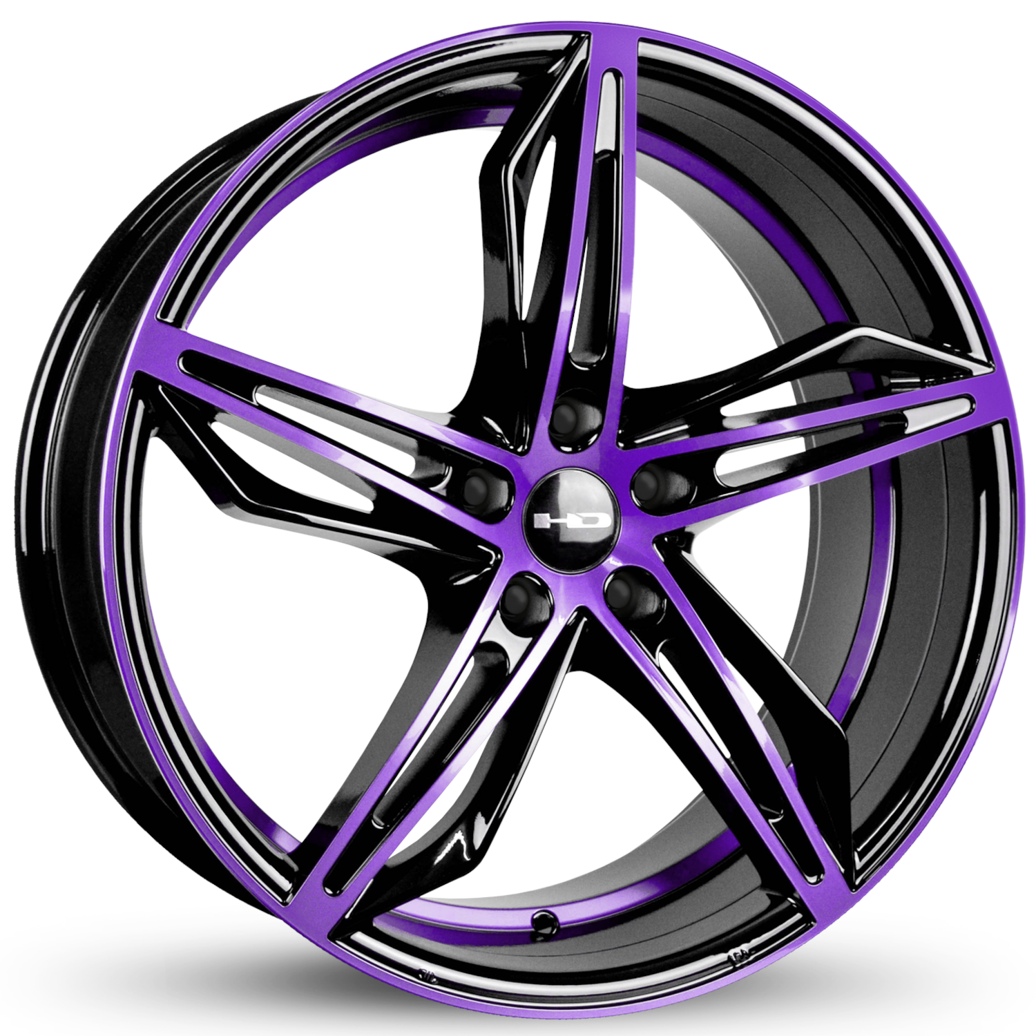 Black Purple HD Fly-Cutter Wheels