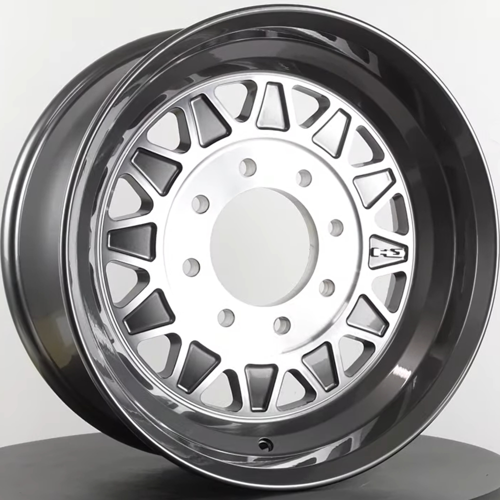 Gunmetal Machined HD HDT Trailer Wheels