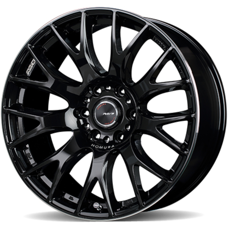 Homura 2X9G 22x10 55 Gloss Black | WHCCY55LPVK | Fitment Industries
