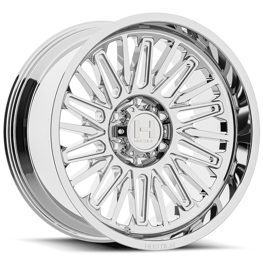 Chrome Hostile Rampage Wheels