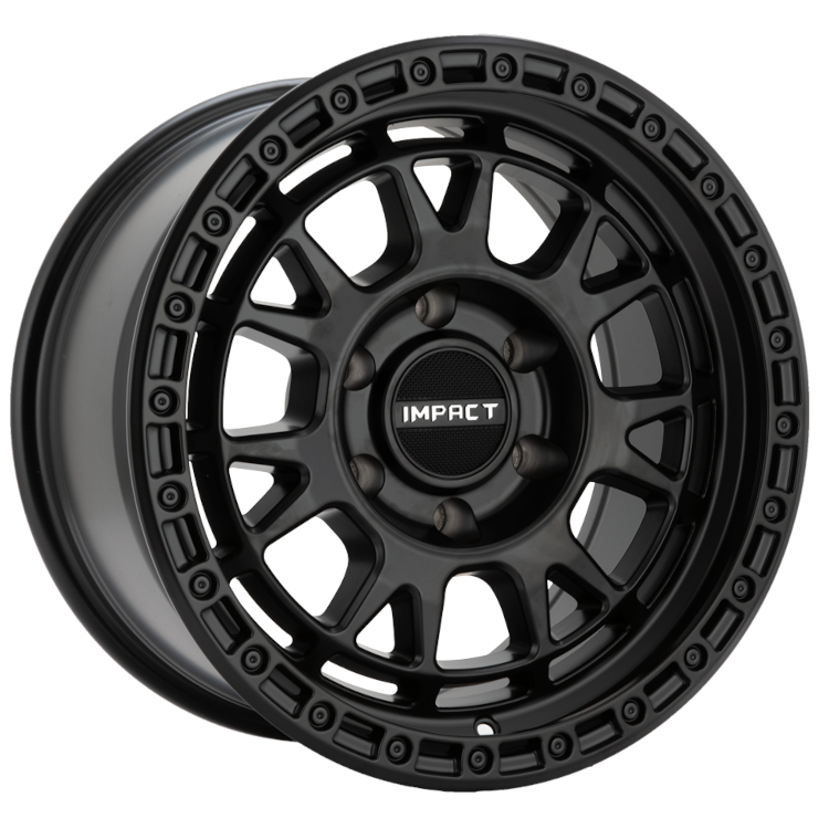 Satin Black Impact Offroad 8819 Wheels