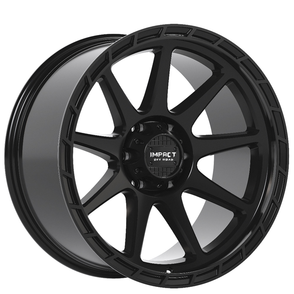 Satin Black Impact Offroad 908 Wheels