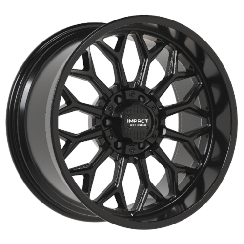 Gloss Black Impact Offroad 909 Wheels