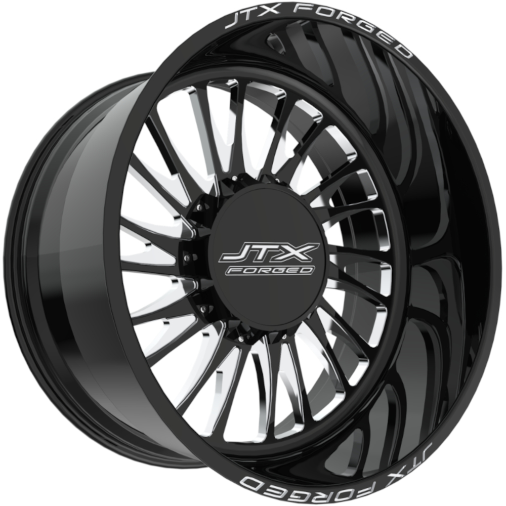 Black Milled JTX Forged Omen Phantom Wheels