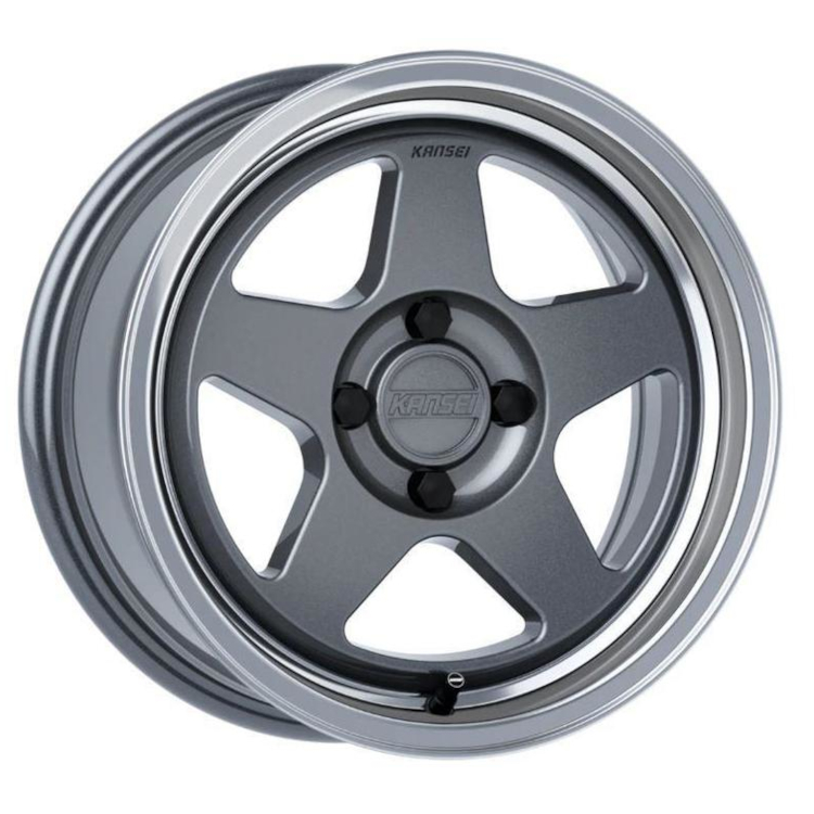 Gray Machined Kansei KNP Wheels