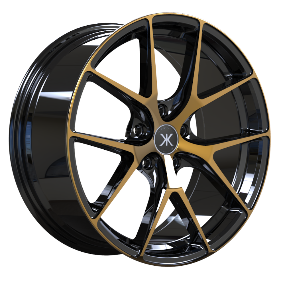 Black Bronze Karma Racing KR-104 Wheels