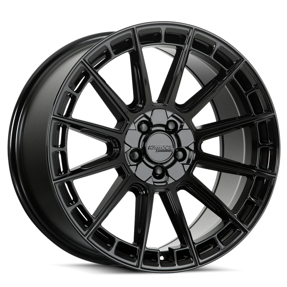 Gloss Black  Katana KR11 Wheels