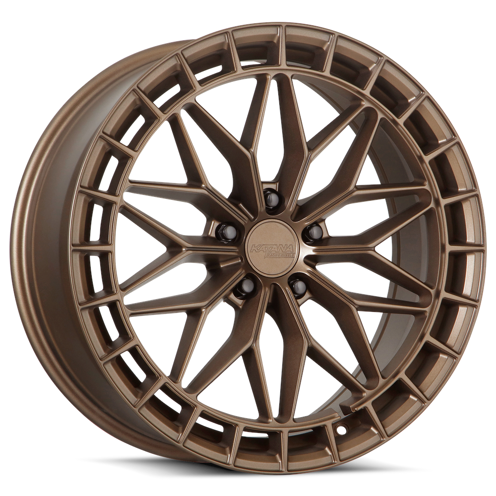 Matte Bronze Katana KR12 Wheels