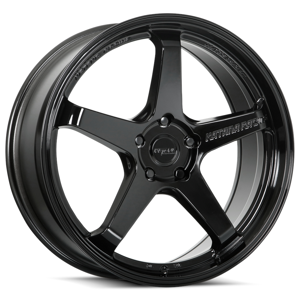 Gloss Black Katana KR13 Wheels