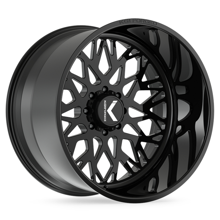 Gloss Black KG1 Forged Elevate Wheels