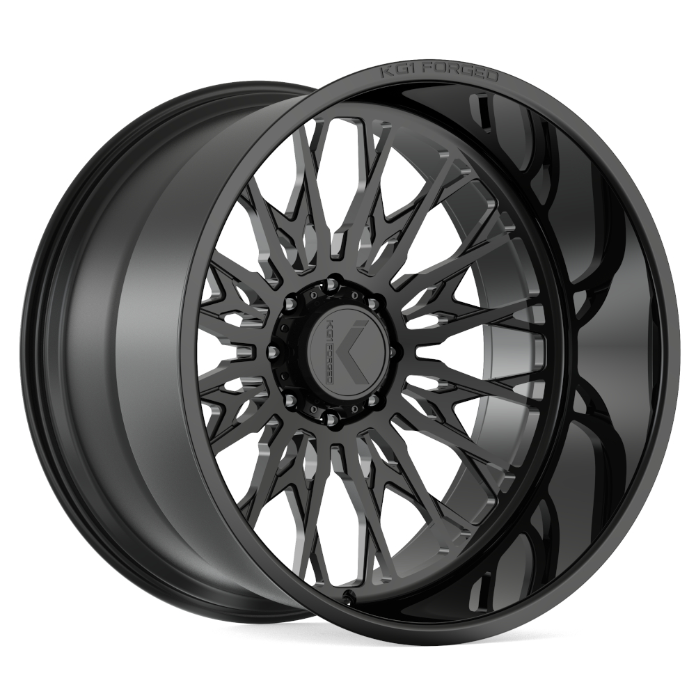 Gloss Black KG1 Forged Splice Wheels