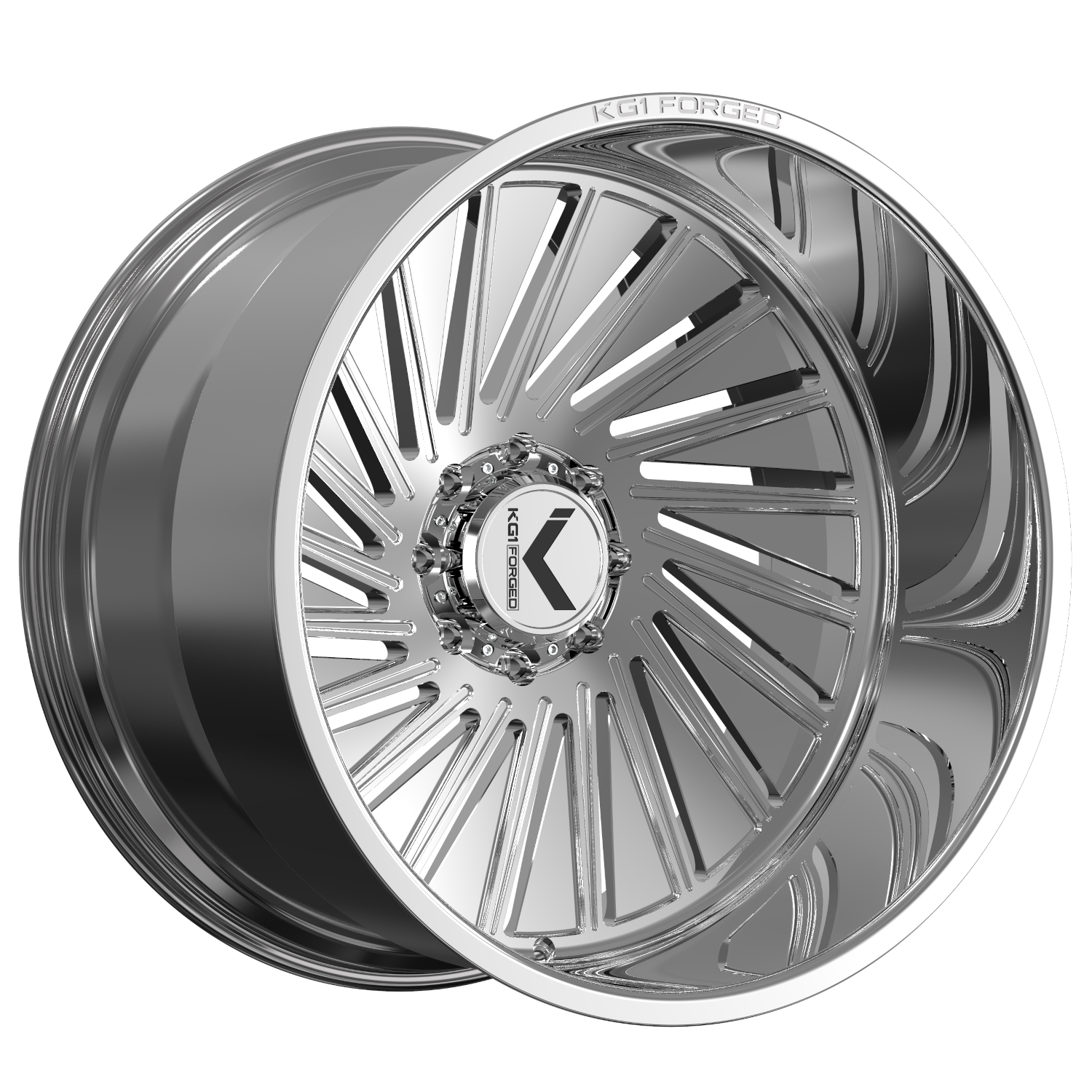 Polished KG1 Forged Trance Wheels