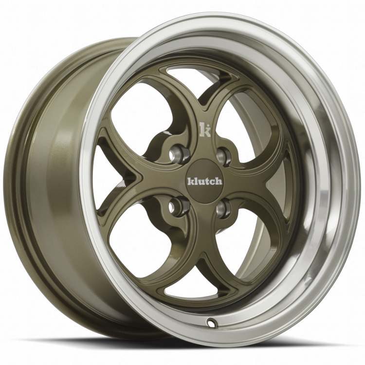 Bronze Machined Klutch SL2 Wheels