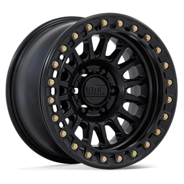 Matte Black KMC KM239 Wheels