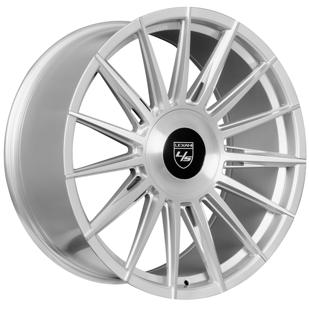 Brushed Silver Lexani Lotus XL Wheels