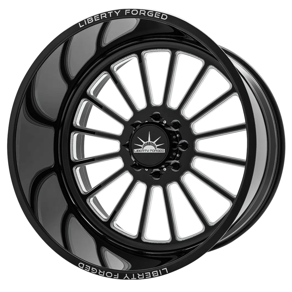Black Milled Liberty Forged LBTY05 Wheels