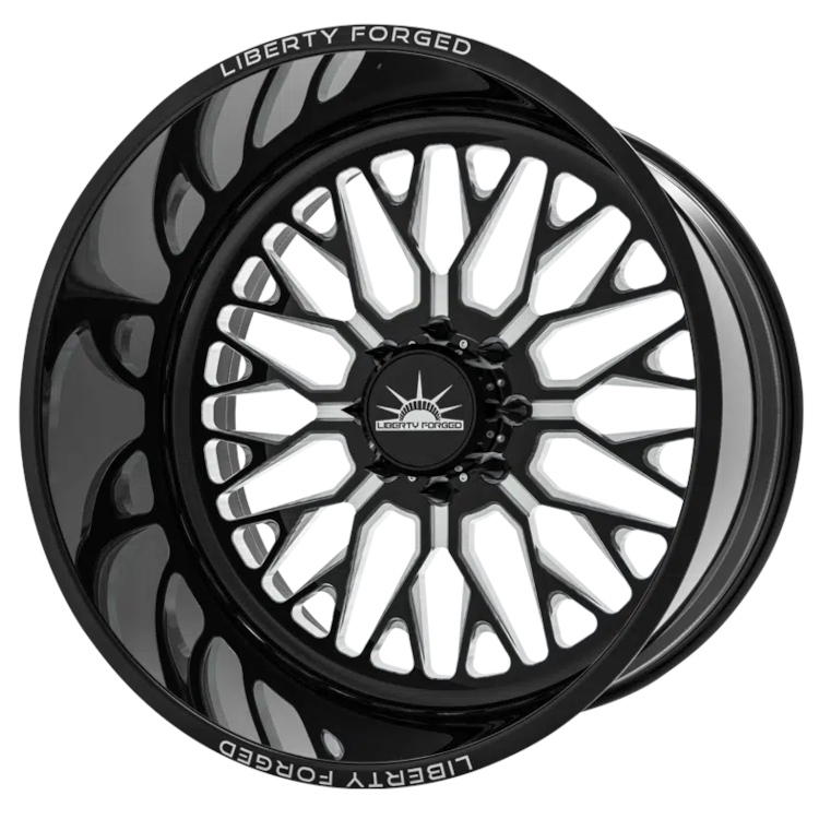 Black Milled Liberty Forged LBTY17 Wheels