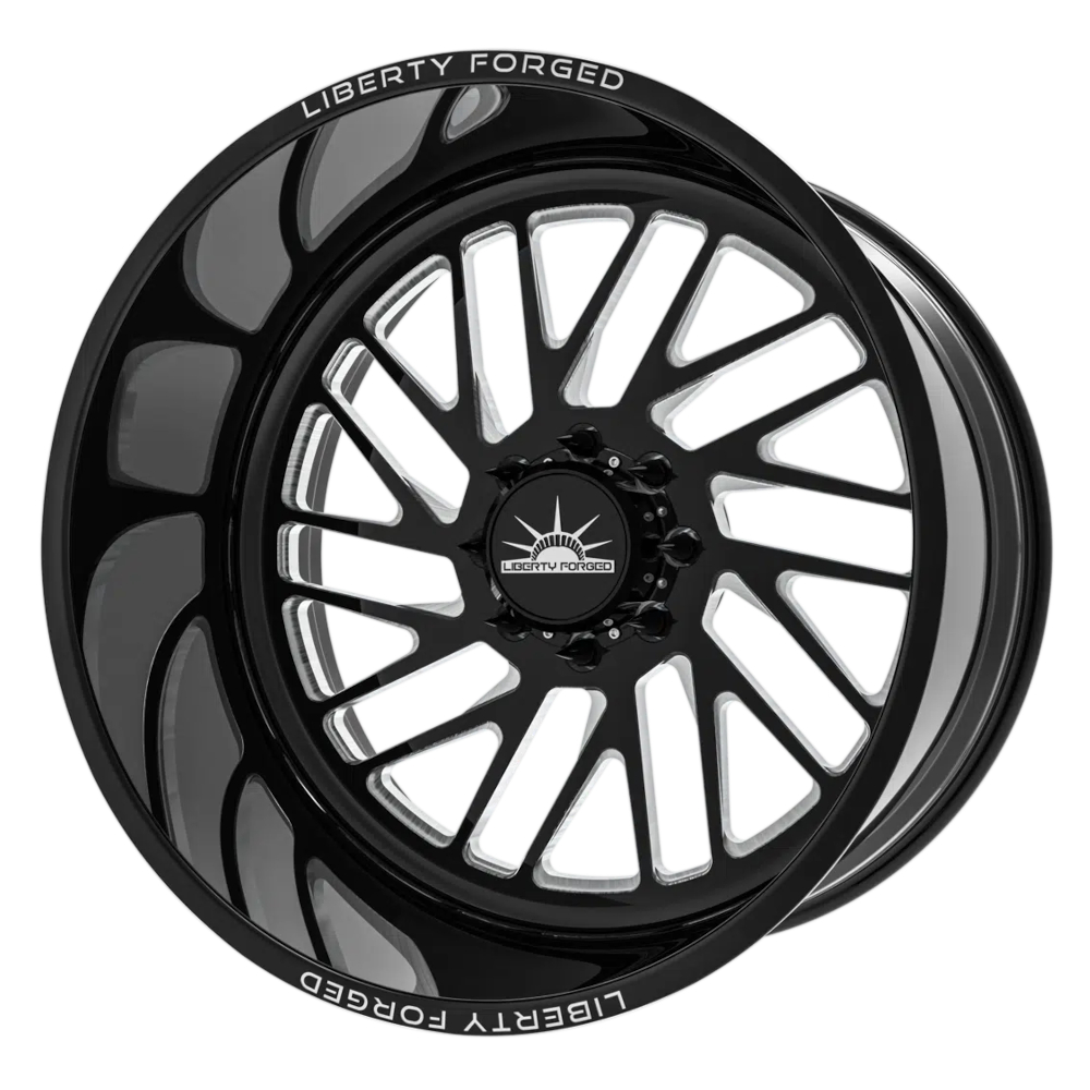 Black Milled Liberty Forged LBTY22 Wheels