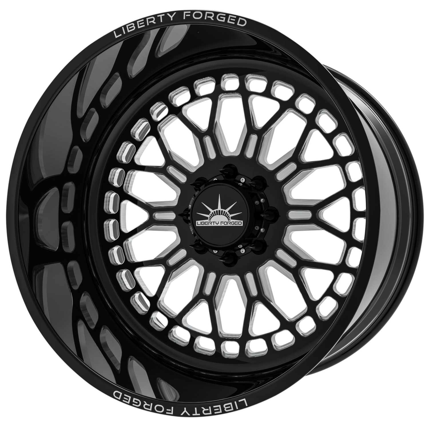 Black Milled Liberty Forged LBTY23 Wheels