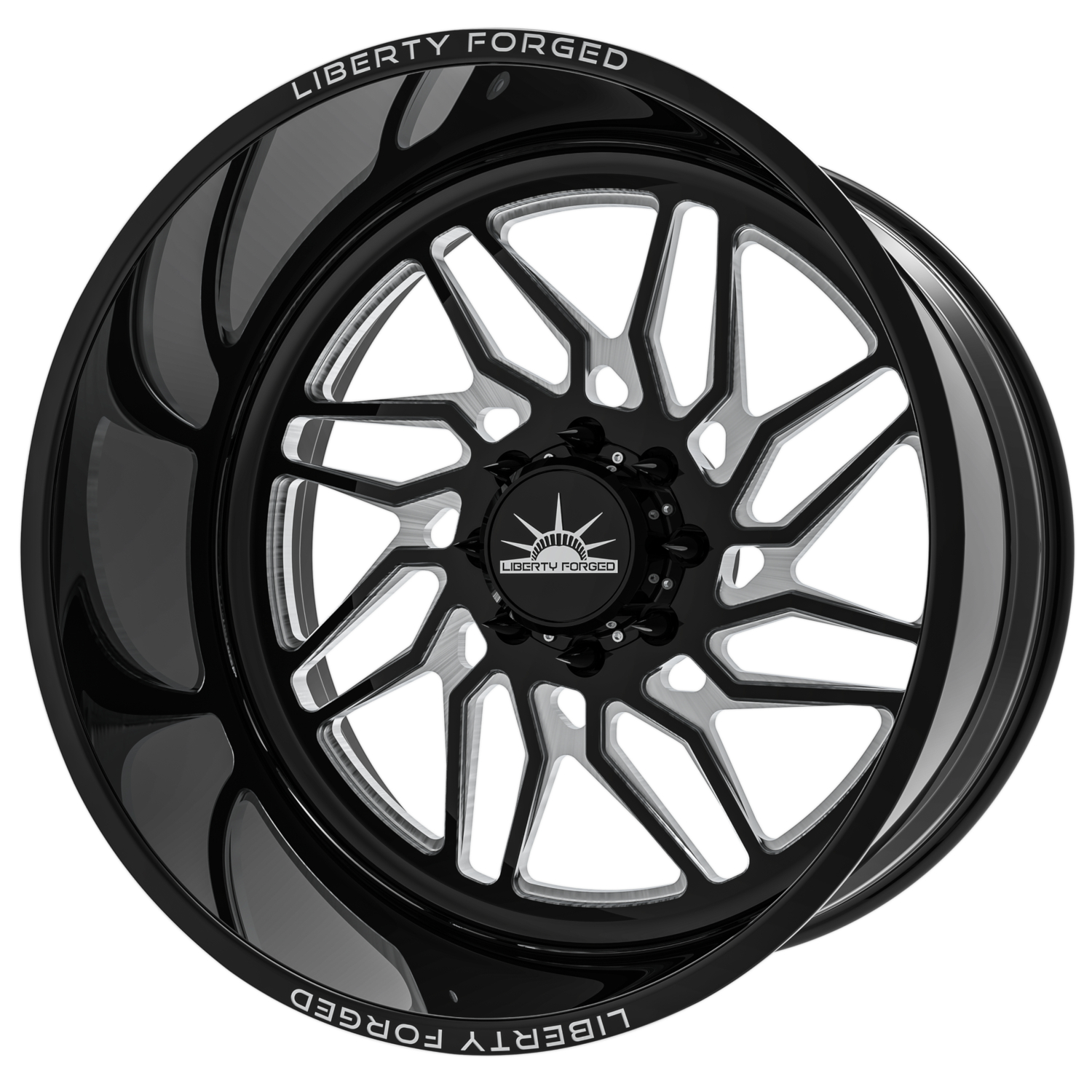 Black Milled Liberty Forged LBTY26 Wheels