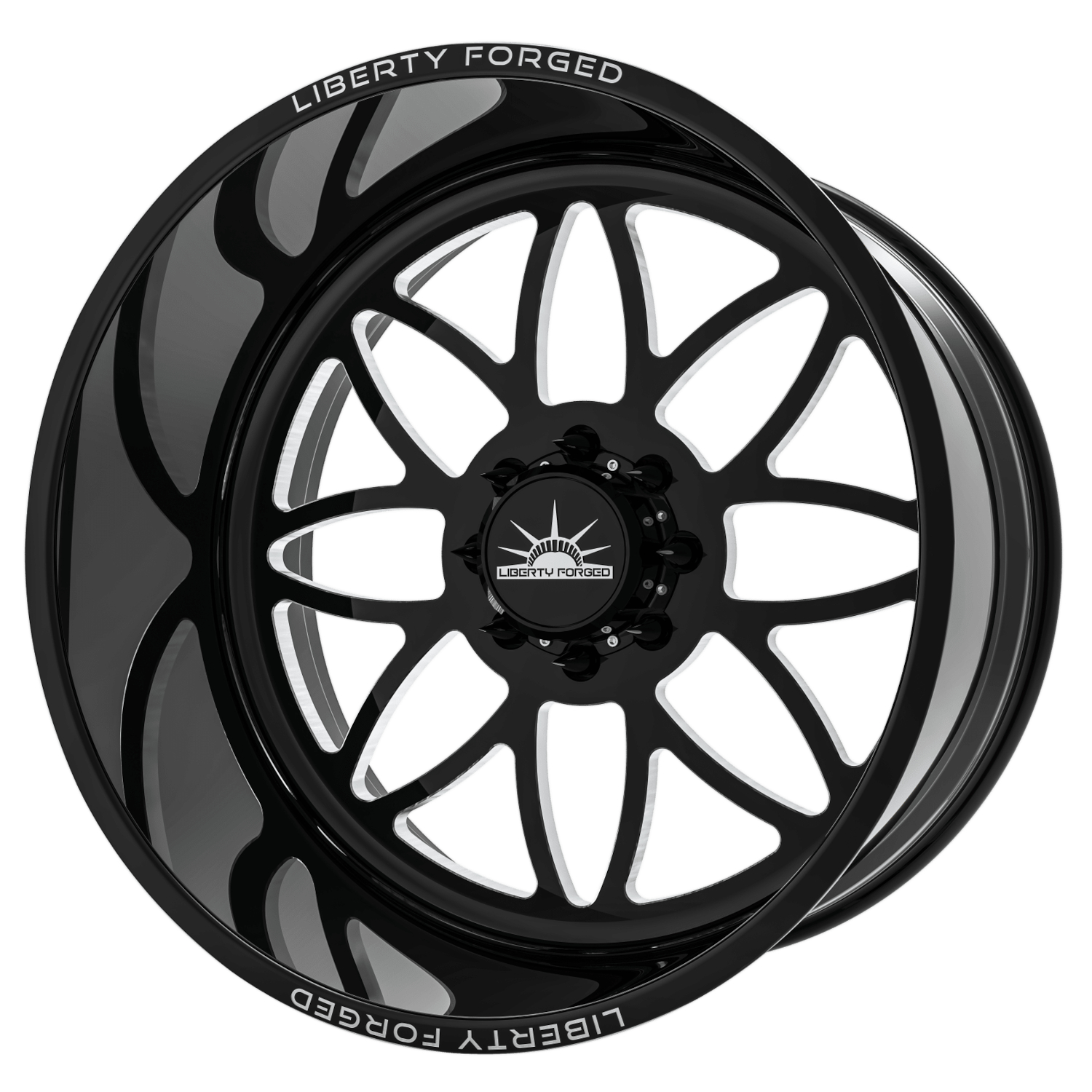 Black Milled Liberty Forged LBTY27 Wheels