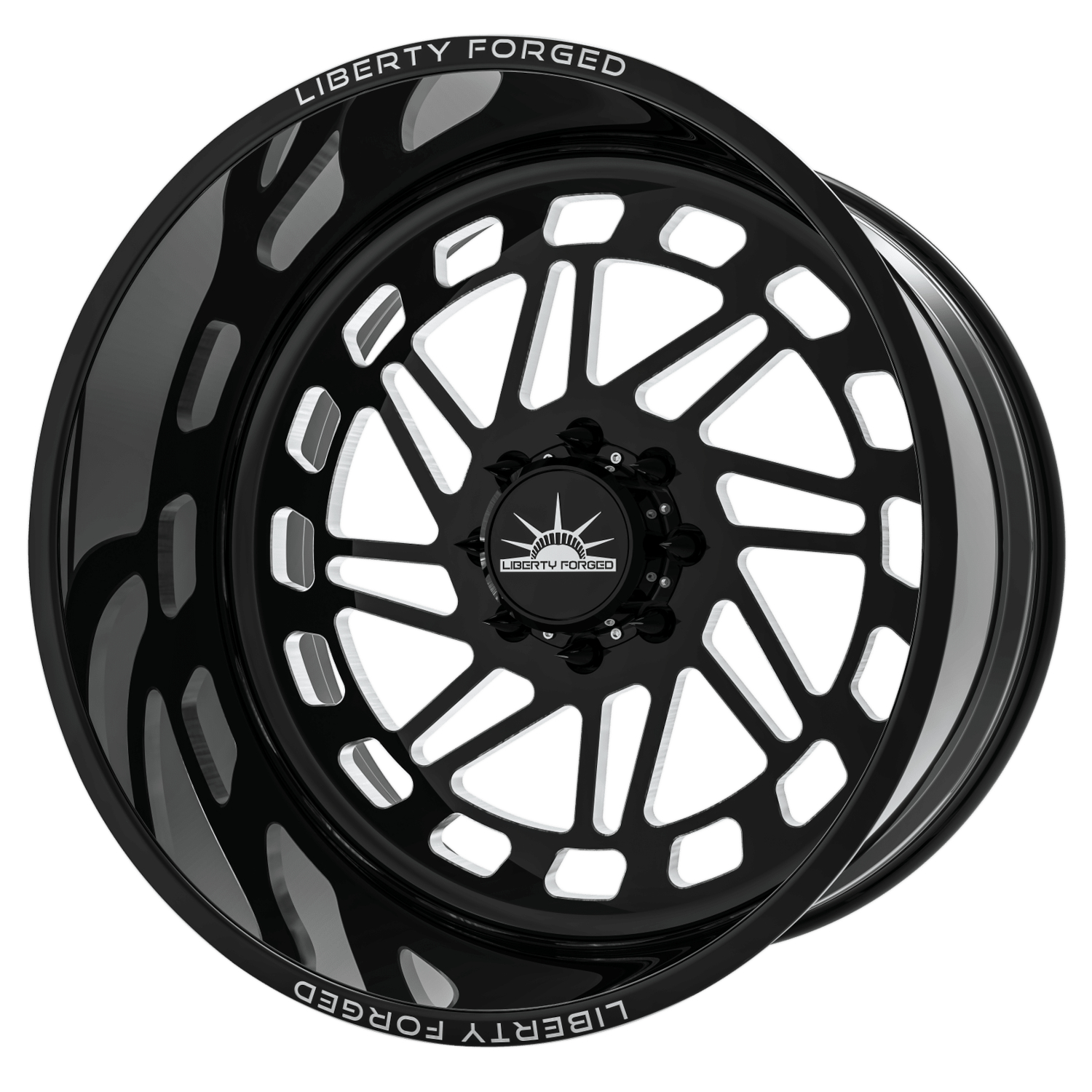 Black Milled Liberty Forged LBTY28 Wheels