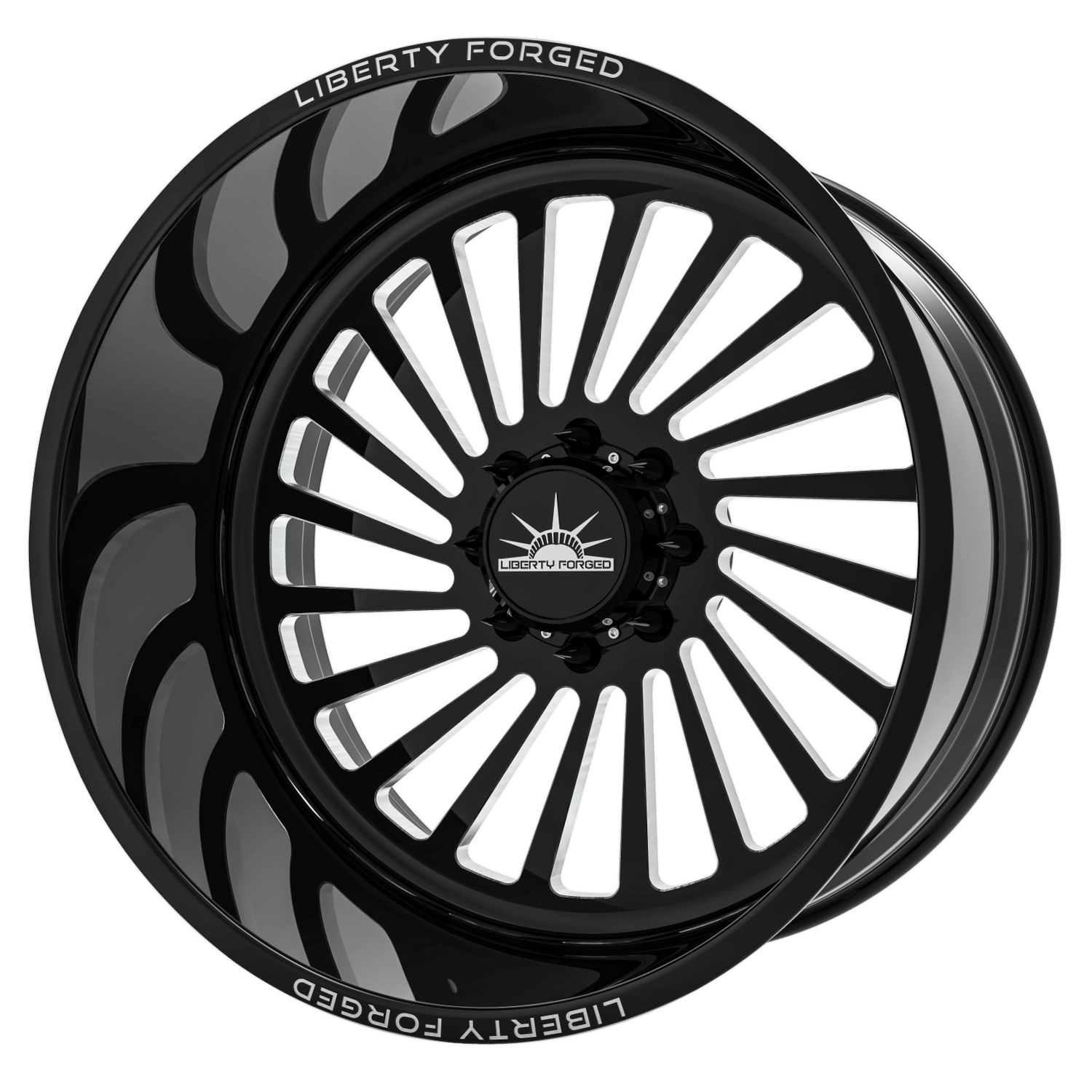 Black Milled Liberty Forged LBTY30 Wheels