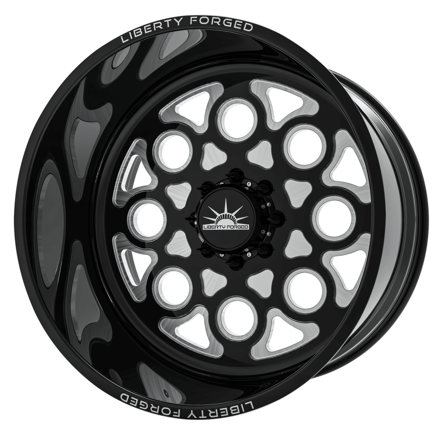 Black Milled Liberty Forged LBTY31 Wheels