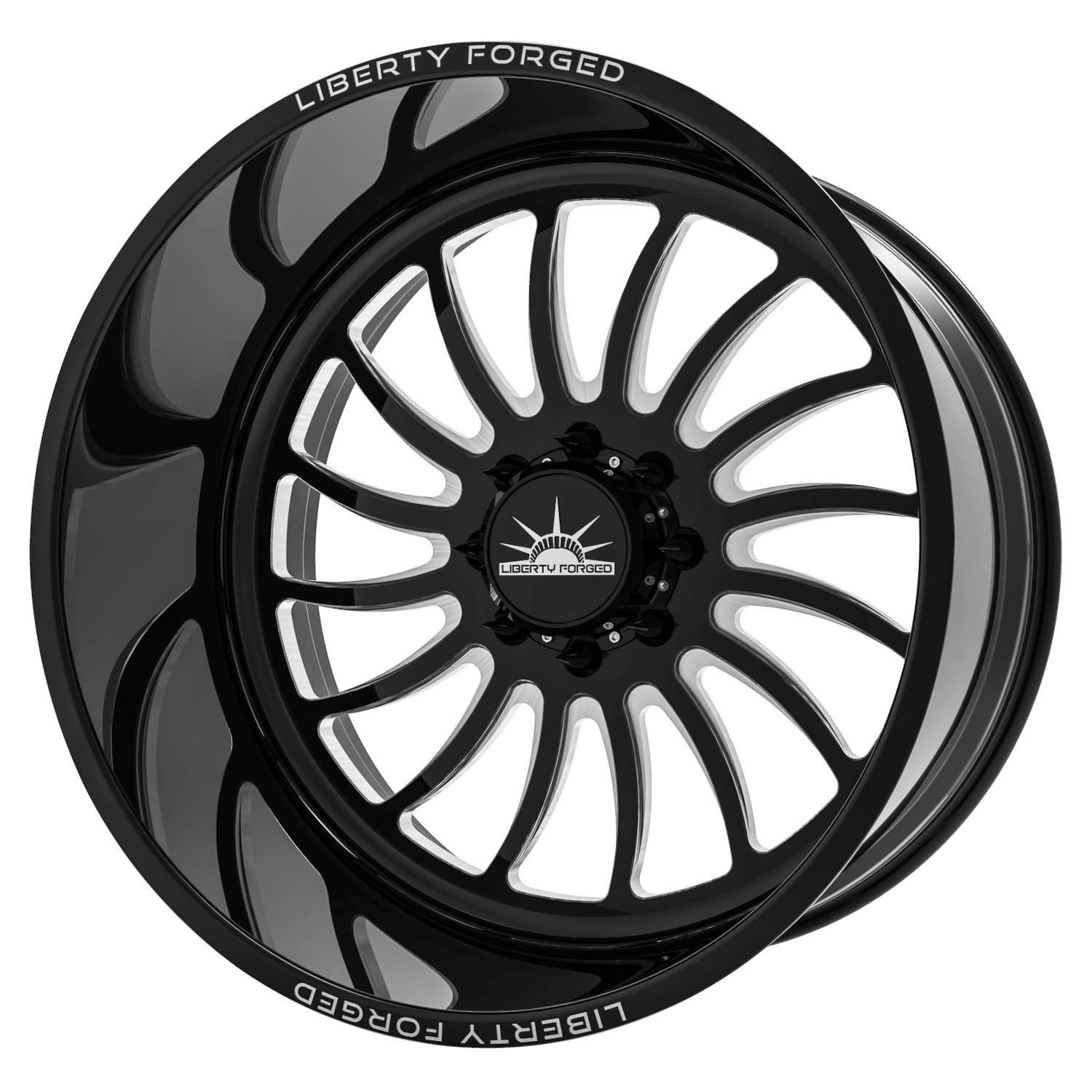 Black Milled Liberty Forged LBTY32 Wheels