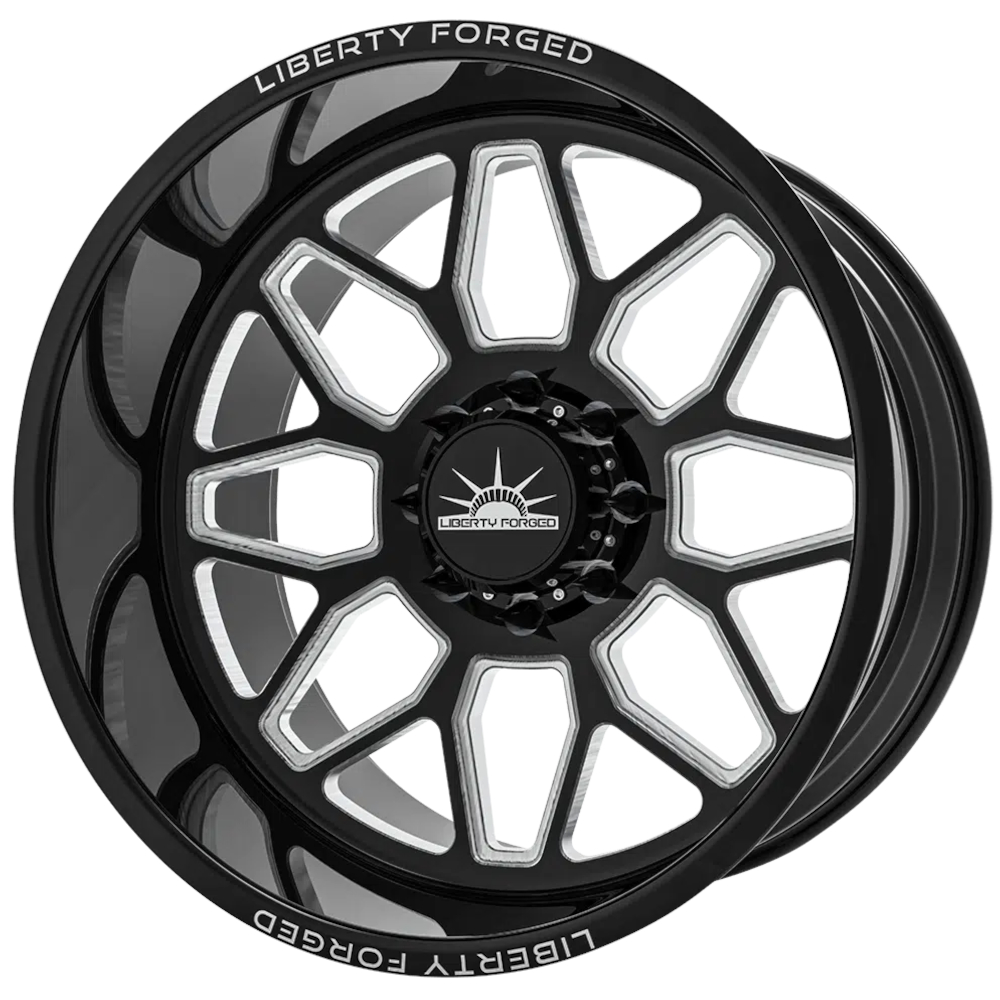 Black Milled Liberty Forged LBTYC03 Wheels