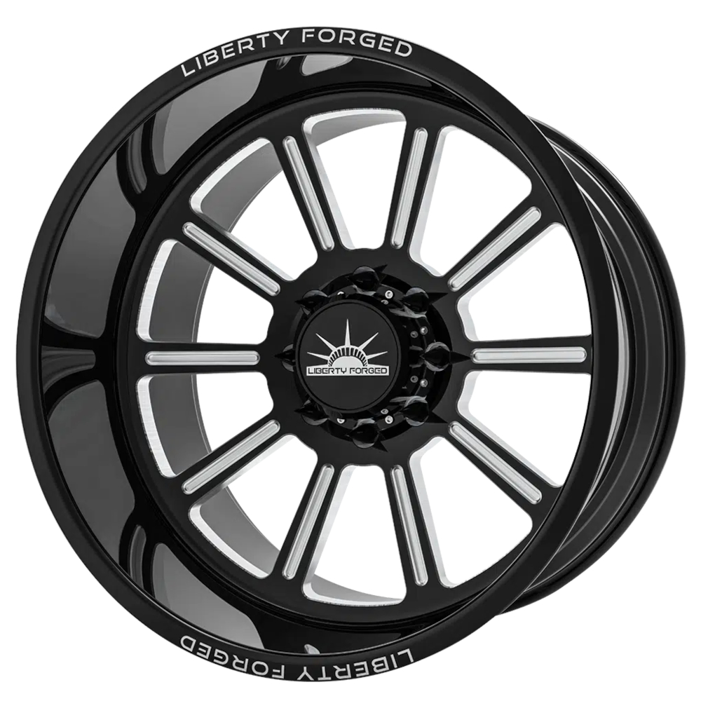 Black Milled Liberty Forged LBTYC07 Wheels