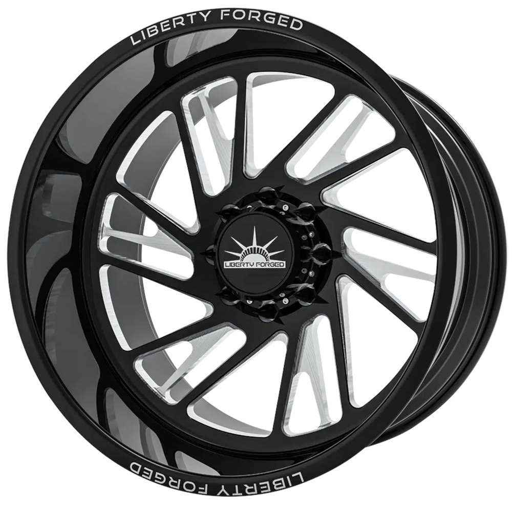 Black Milled Liberty Forged LBTYC12 Wheels