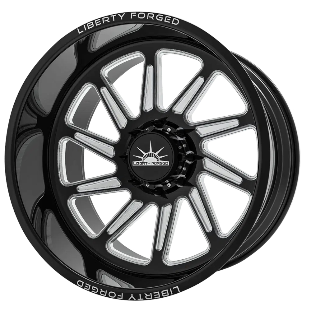 Black Milled Liberty Forged LBTYC14 Wheels