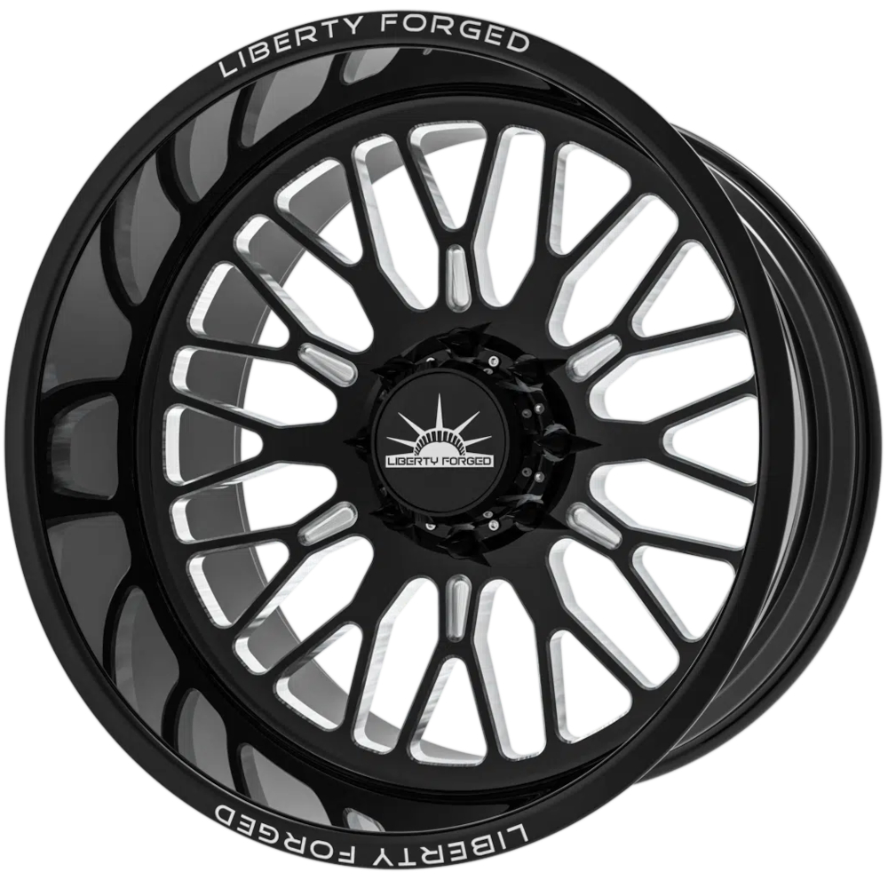 Black Milled Liberty Forged LBTYC21 Wheels